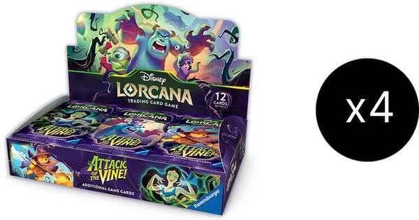 Disney Lorcana: Attack of the Vine! Booster Box Case - Attack of the Vine! (13)