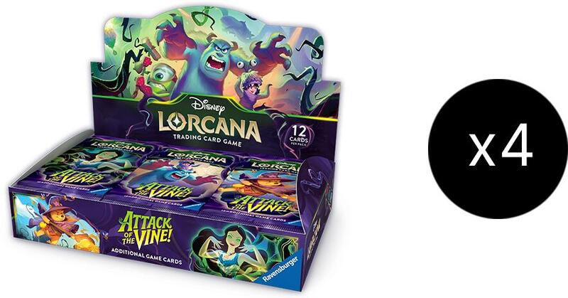 Disney Lorcana: Attack of the Vine! Booster Box Case - Attack of the Vine! (13)