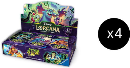 Disney Lorcana: Attack of the Vine! Booster Box Case - Attack of the Vine! (13)