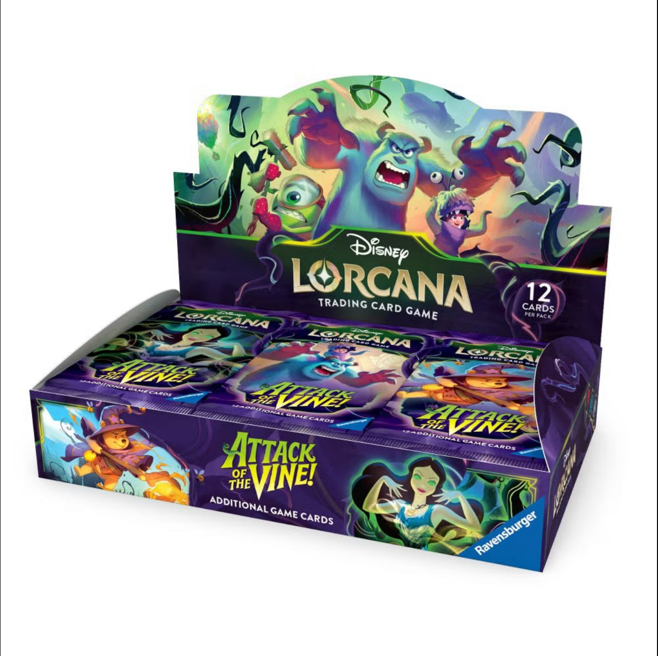 Disney Lorcana TCG Attack of the Vine! Booster Box 24 Booster Packs