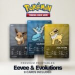 Pokémon Eevee Eeveelutions Pokédex Placeholder | All 9 Evolutions | Printable Pokémon Cards | Binder Organizer | 300 DPI | ENGLISH